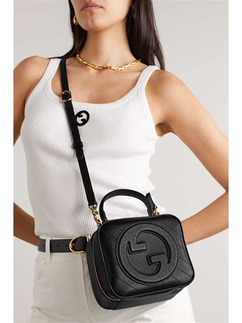 gucci blondie leather shoulder bag|gucci blondie bag review.